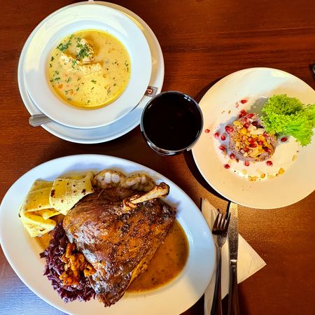 Restaurace U Pinkas - Svatomartinsk menu v Praze