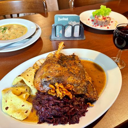 Restaurace U Pinkas - Svatomartinsk menu v Praze